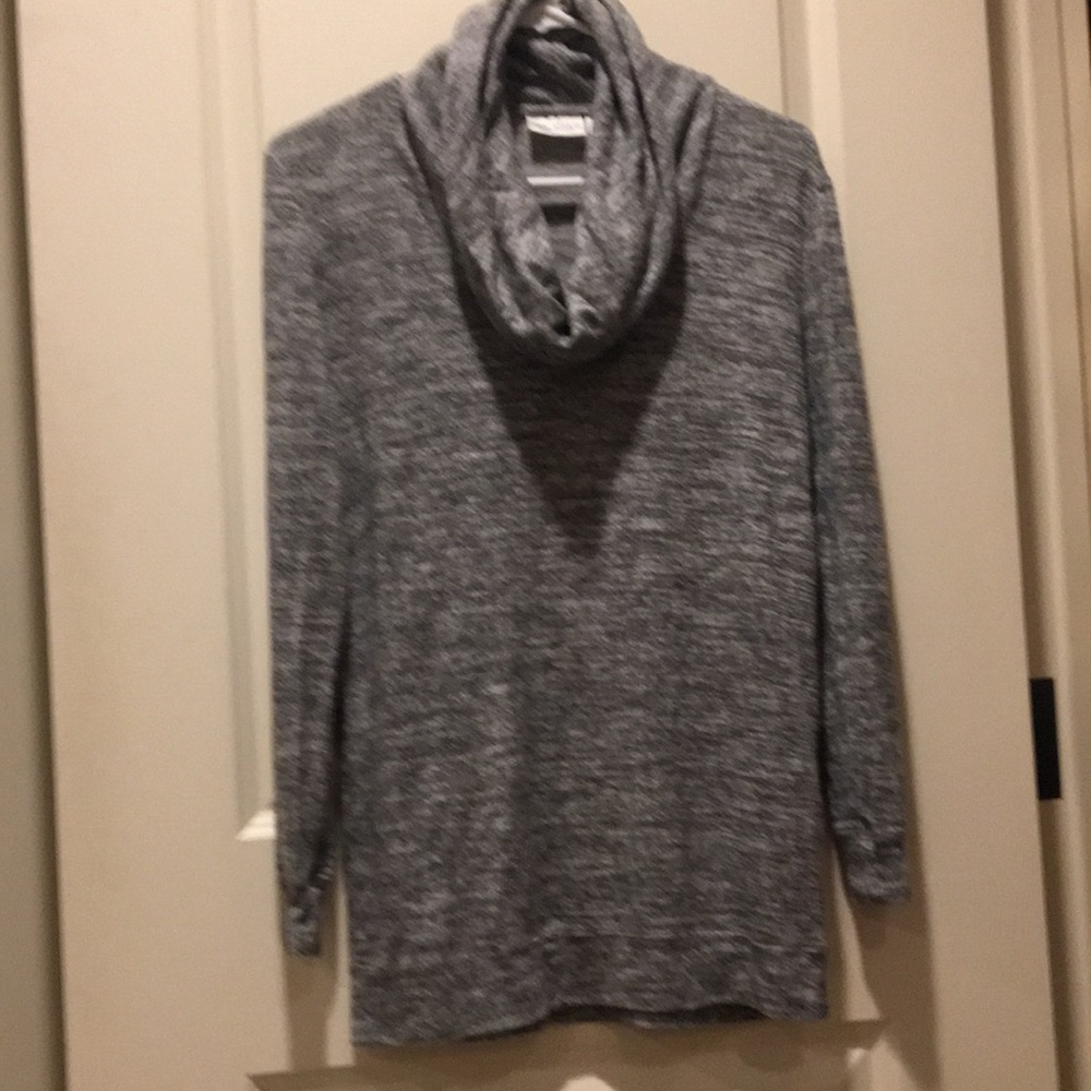 Max Studio womens pullover Cowl neck top loungewear long sleeve so comfy size XS
